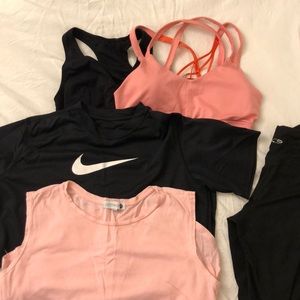 Sports activewear set of 5
